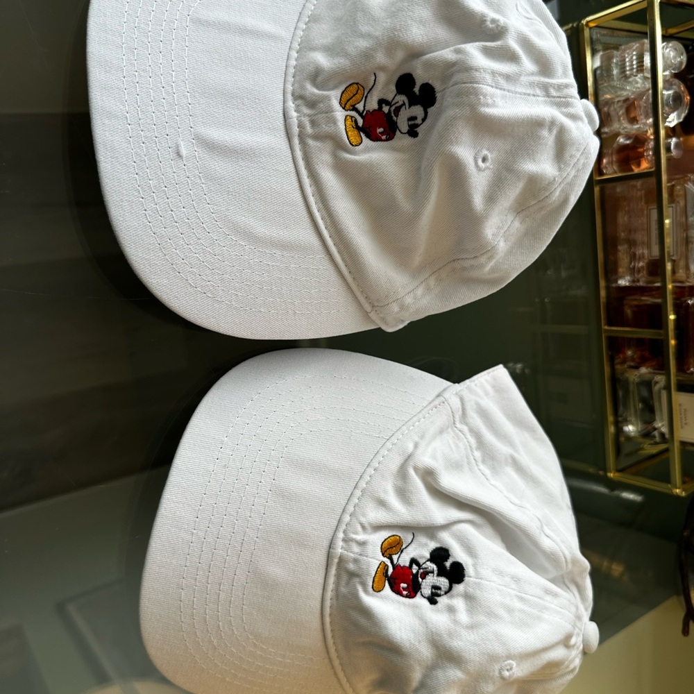 Disney White Mickey Mouse Hat